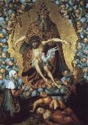 Lucas  Cranach The Trinity Sweden oil painting artist